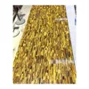Tiger eye wall tile Golden exotic gem stone slab