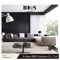 Modern fabirc couch living room home furniture corner sofa set