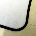 Blank White Car Mats For Custom Sublimation Print