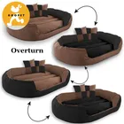 Reversible Bed XL 90 x 70 order XXL 110 x 80 Raised Dog Bed Cover Pet Large Dog Bed