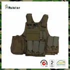 Camouflage Military Tactical Vest with Bullet Pouches