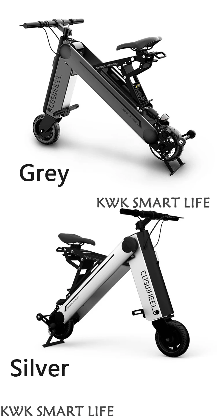 Cheap 10inch COSWHEEL A-ONE X PRO 40KM Foldable Electric Scooter Portable Mobility Scooter  Adults Electric Bicycle with app 13