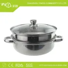 Stainless Steel Cheap Induction Bottom Cooking pot Set with Lid