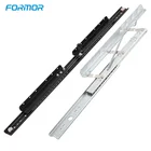 telescopic channel drawer slides/extension table for kitchen/furniture glides for carpet