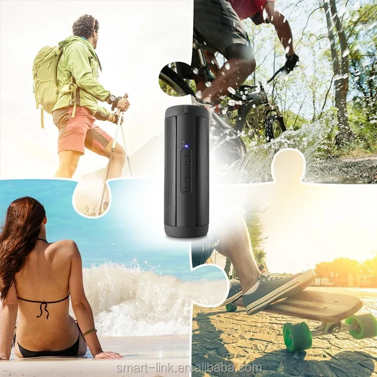 Professional waterproof with microphone outdoor Bluetooth speaker - ANKUX.COM
