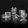 High Quality 3D Engraving Laser Crystal Craft Gifts Clear Crystal Glass Cube Block Customized Logo