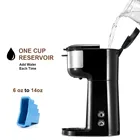 New Single Serve Coffee Maker Cup Ground and Coffee Capsules 2 in 1 Coffee Machine Automatic
