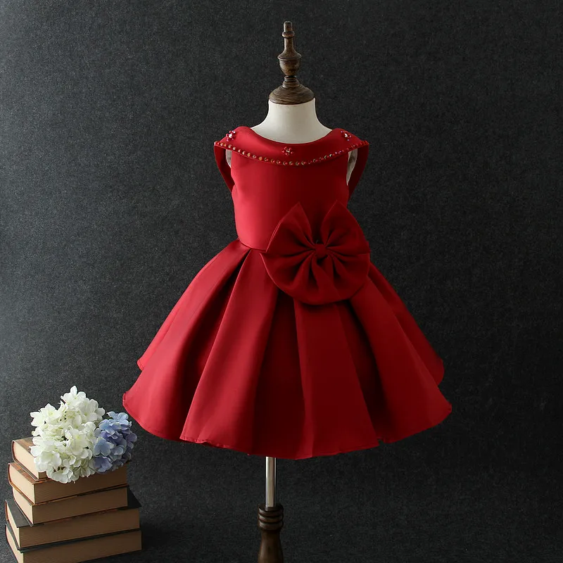 Kids Gowns And Dresses,Red Ball Gown 