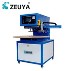 round plate heating pressing paper blister blister packing plastic welding machine with robot arm