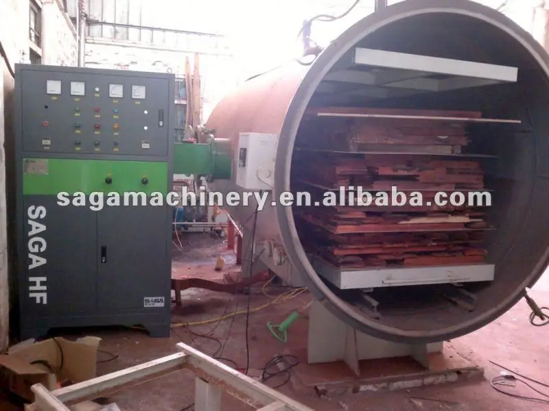 Wood Drying Vacuum Kiln (Semiauto), View vacuum kiln, SAGA Product