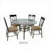 glass dining table and 4 chairs