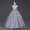 Fashion Wholesale Wedding Dress Boutique Kid Cotton Frocks Designs Lace Long Dress