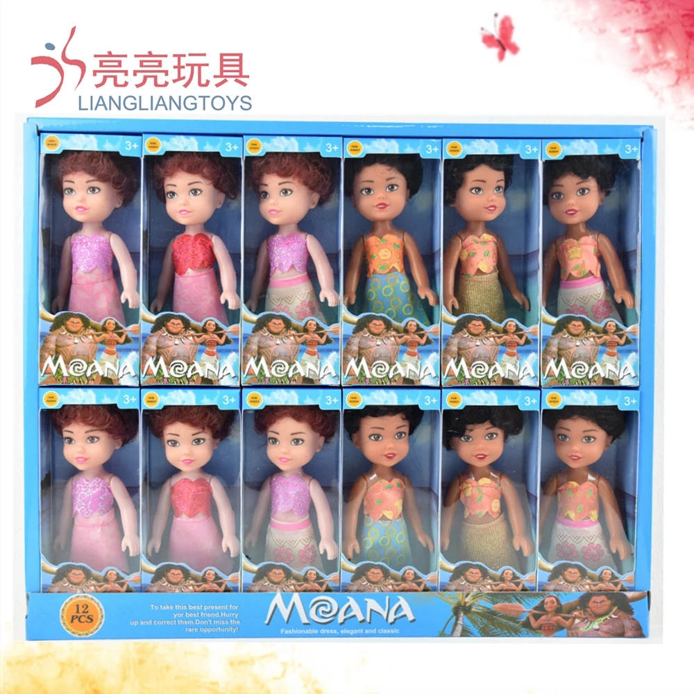606a best sale and cute fashion doll moana movingdoll indian