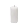 Hand Poured Premium Mega Candles Unscented White Color Round Pillar Wax Candle