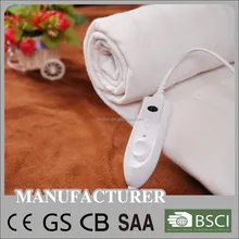 220-240V CE GS CB RoHS Washable Heated Electric Blanekt