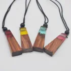 hot sell new leather bead wholesale wooden necklace
