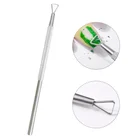 Hot sale stainless steel pimples remover black head remover with double ended