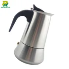 4 Cups 200ml Stainless Steel Italian Espresso Stovetop Coffee Latte Maker