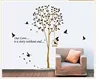 Tree wall stickers birds and birdcage branch wall decals