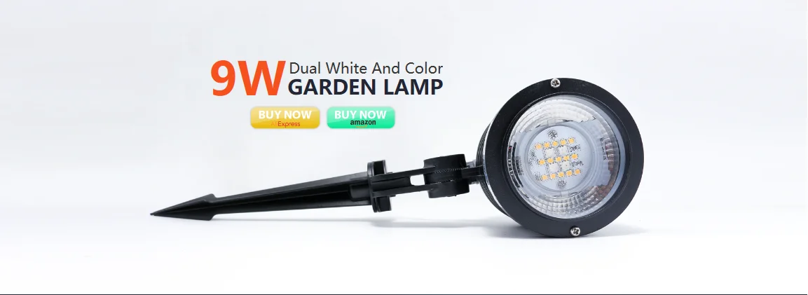 Mini 9w Remote Rgb Cct Led Outdoor Garden Light Waterproof Ip65 Flood Landscape Lamp Zigbee Rgb Led Spike Light - ANKUX.COM