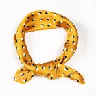 BSCI Audited Factory Wholesale Custom Print Stain Hair Scarf Women