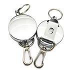 Retractable Badge Holders Reel with Belt Clip for Name Card Pass ID Card