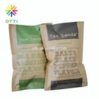 Custom printed kraft paper potato chip bags