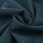 Hot selling plain dyed stretch weft rayon spandex tr suiting twill fabric mens