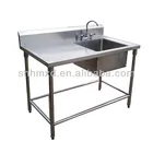 Stainless Steel Stainless Sink Stainless Steel Single Sink With Table For Laundry