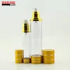 15ml 30ml 50ml lotion pump bottles cosmetic container cosmetic toner vacuum plastic bottle for skin care