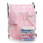 Animal Print Baby Multifunction Six Gauze Fabric Wrap Bath Towel