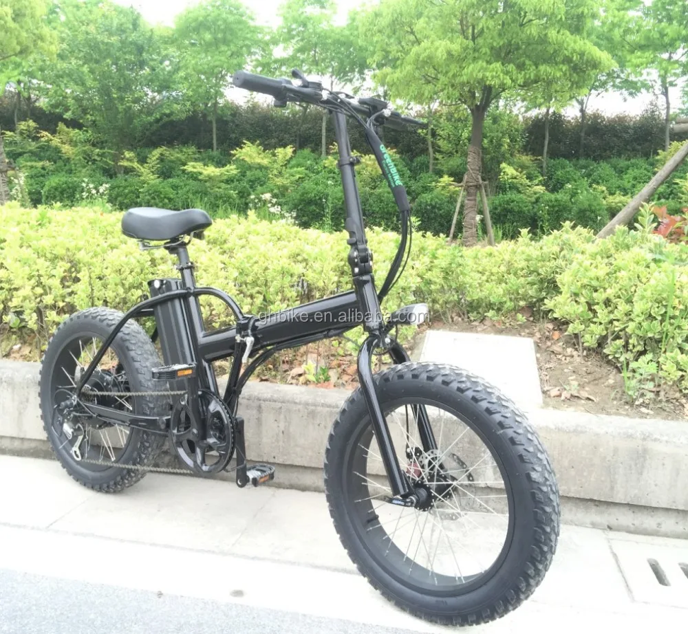 electric folding fat tire bike