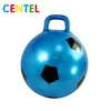22" inflatable pvc jumping toy ball with square handle