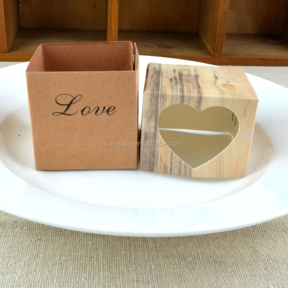 gifts for guests kraft boxes with rustic burlap twine wedding