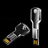 Key Shape Acrylic Plastic Usb Flash Drive Customized Logo Usb Stick