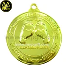 China manufacturer custom gold sterling silver 3d die struck photo medallion