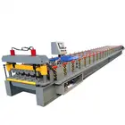 automatic corrugated iron roofing sheet manufacturing making ibr roll forming machine