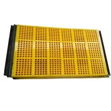 polyurethane screen mesh Used on a vibrating screen machine/dewatering screen mesh