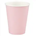 Factory Price Pink Color Girls Birthday Disposable Supplies Party Paper Cup