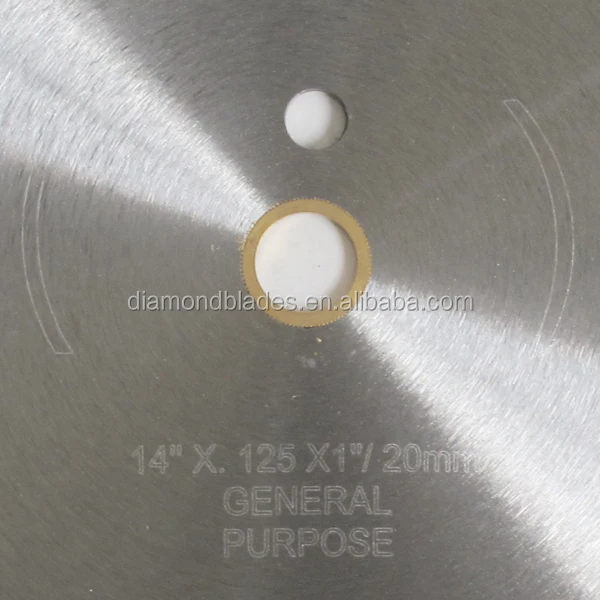 sintered general purpose 14 inch stone cutting diamond blades