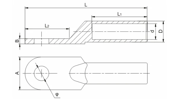 Aluminium Connecting Terminal (DL Type) DL-150 (ROHS compliant)