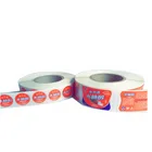 Customized Roll Packaging Label Food Packaging Label Hair Labels And Packaging With High Quality