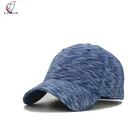 High Quality Multi Color Polyester Sports 6 Panel Knitted Embroidery Baseball Cap