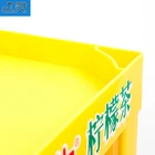 Custom Plastic Energy Drink Display Stand Beverage Rack