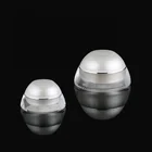 Cosmetic packaging 5ml 15ml 30ml 50ml UFO shaped empty plastic acrylic skin care cream jar for wholesale
