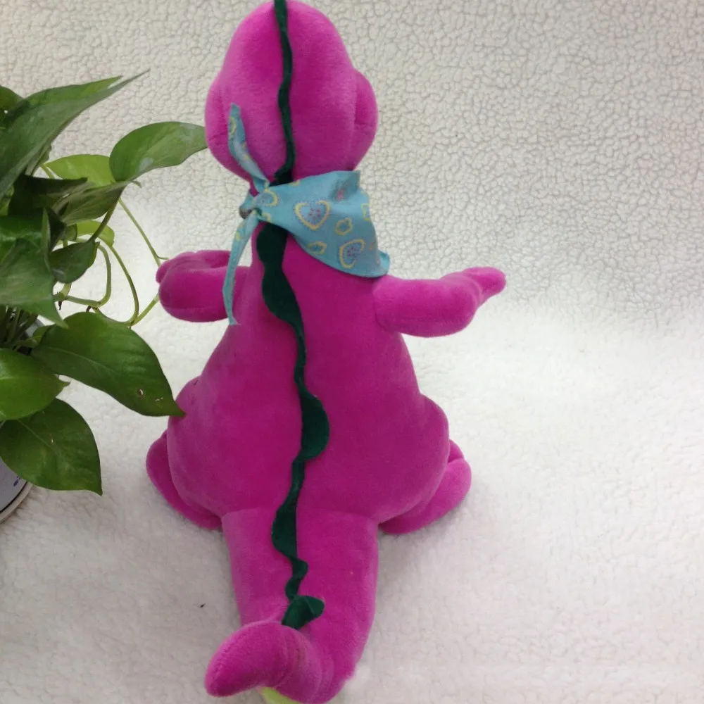 purple dragon soft toy