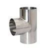 304/316 food grade stainless steel pipe fitting sanitary tee