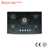 Luxurious 3 nozzle Gas Stove glass Top gas cooker JY-G5050