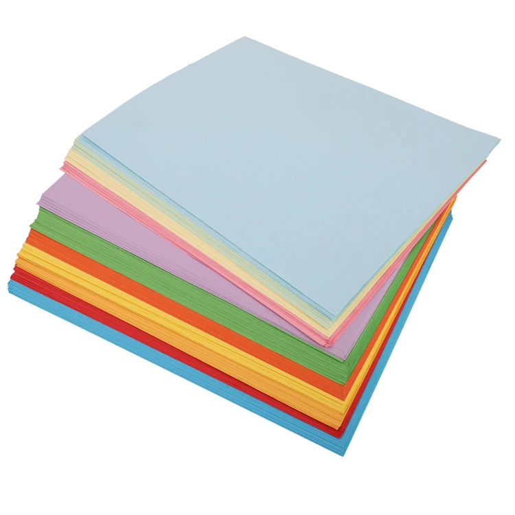 Factory Supplier coloful woodfree paper 120gsm Different Color Paper