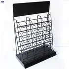 Floor standing Promotional Customized Stone Tiles Display Rack